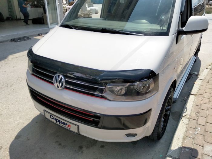 Дефлектор капота (EuroCap) для Volkswagen T5 2010-2015 гг