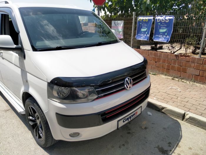 Дефлектор капота (EuroCap) для Volkswagen T5 2010-2015 гг