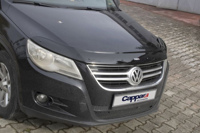 Дефлектор капота (EuroCap) для Volkswagen Tiguan 2007-2016 гг