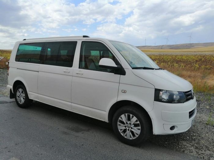 Интегрированные рейлинги (хром) Длинная база для Volkswagen T5 Caravelle 2004-2010 гг