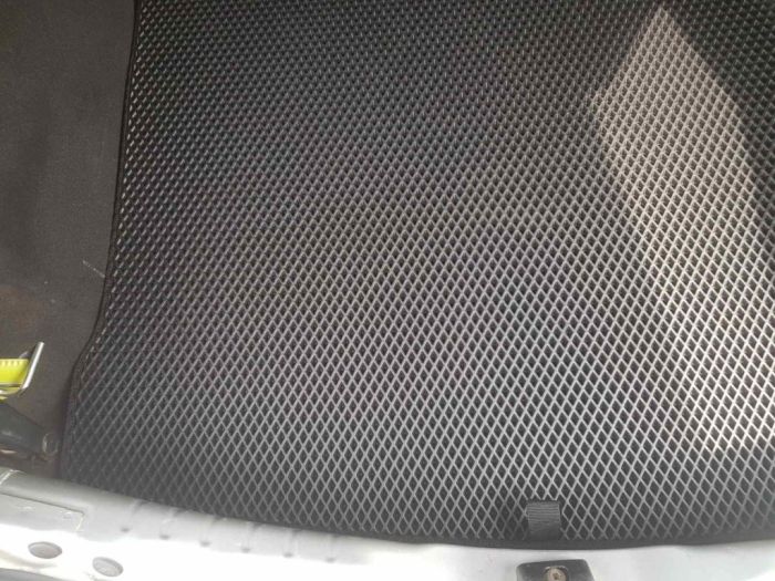 Коврик багажника (EVA, Черный, полиуретановый) для Dacia Sandero 2007-2013 гг