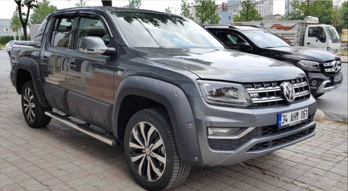 Молдинг на дверь OmsaLine (6 шт, ABS) для Volkswagen Amarok 2010-2022 гг