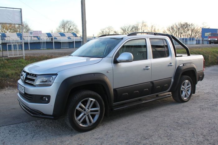 Молдинг на дверь OmsaLine (6 шт, ABS) для Volkswagen Amarok 2010-2022 гг