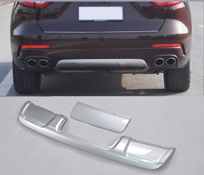 Передняя и задняя накладки (2 шт) для Maserati Levante