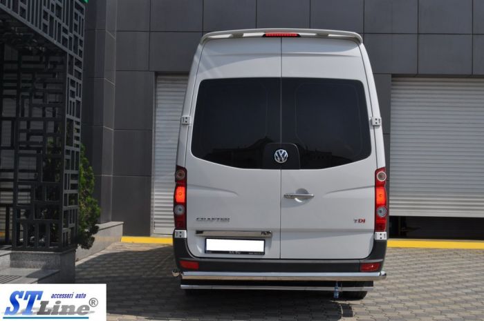 Задняя дуга AK002 (нерж) для Volkswagen Crafter 2006-2017 гг