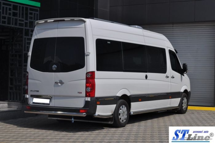 Задняя дуга AK002 (нерж) для Volkswagen Crafter 2006-2017 гг