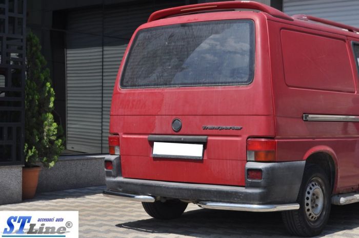 Задние уголки одинарные AK003 (2 шт, нерж) для Volkswagen T4 Transporter