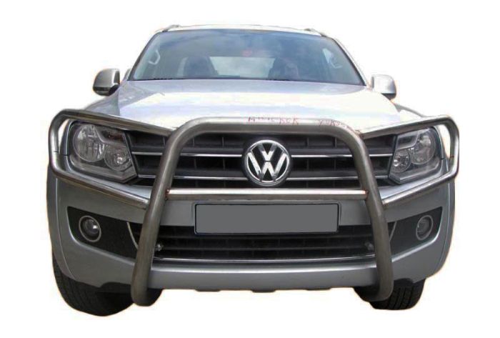 Кенгурятник WT011 (нерж) для Volkswagen Amarok 2010-2022 гг