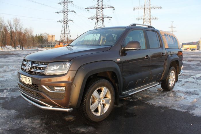 Молдинг на дверь OmsaLine (6 шт, ABS) для Volkswagen Amarok 2010-2022 гг