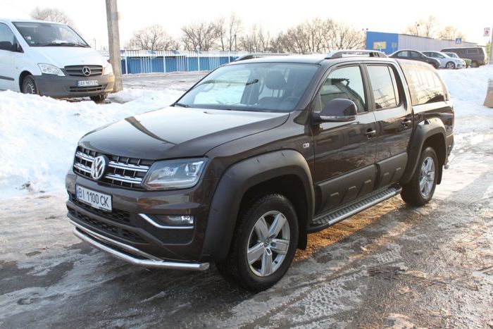 Молдинг на дверь OmsaLine (6 шт, ABS) для Volkswagen Amarok 2010-2022 гг