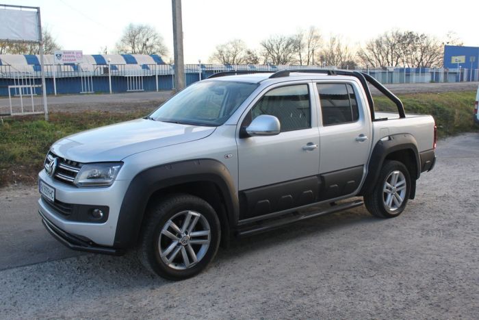 Молдинг на дверь OmsaLine (6 шт, ABS) для Volkswagen Amarok 2010-2022 гг