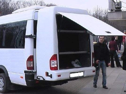 Навесной багажник для Mercedes Sprinter 1995-2006 гг