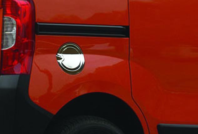 Накладка на лючок бензобака (нерж.) для Fiat Fiorino/Qubo 2008-2024 гг