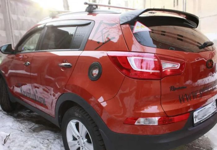 Спойлер Libao (под покраску) для Kia Sportage 2010-2015 гг