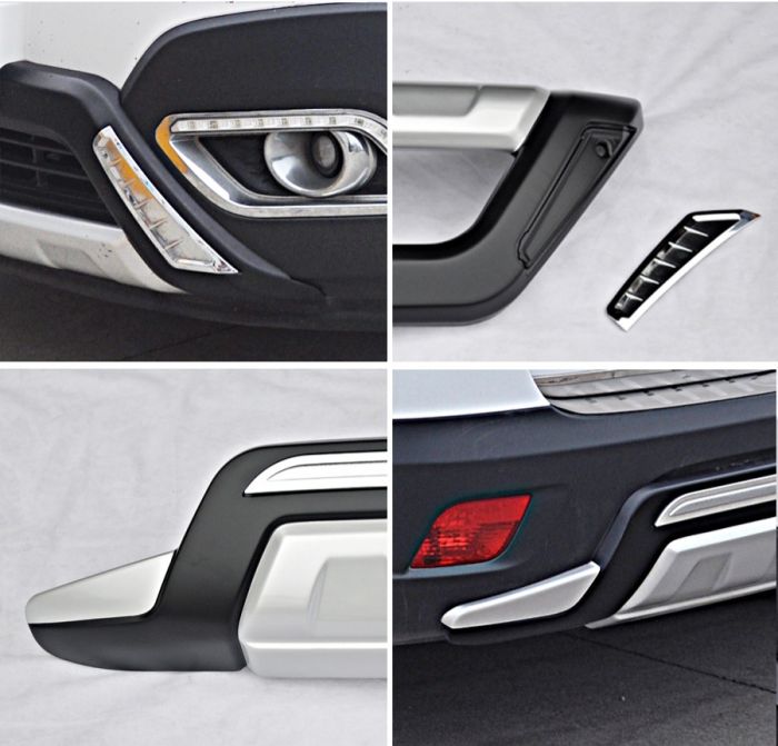 Передняя и задняя накладки (2 шт) для Buick Encore 2013-2024 гг