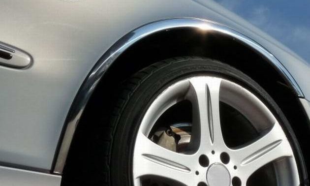 Накладки на арки (4 шт, нерж) для Opel Zafira C Tourer 2011-2024 гг