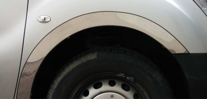 Накладки на арки (4 шт, нерж) для Chrysler PT Cruiser