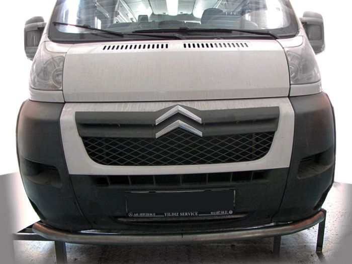 Передняя дуга ST008 (нерж.) для Citroen Jumper 2007-2024 и