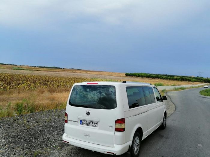 Интегрированные рейлинги (хром) Длинная база для Volkswagen T5 Multivan 2003-2010 гг