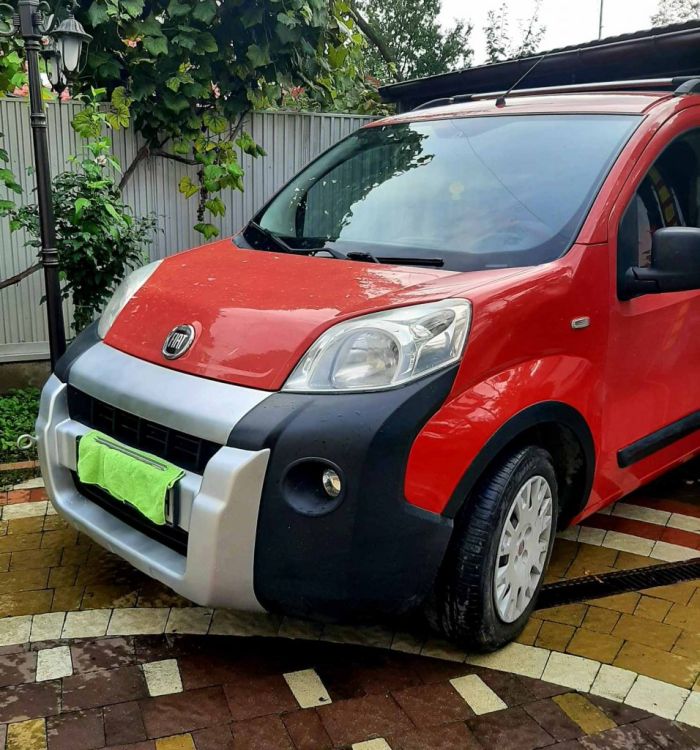 Передняя губа Emotion (под покраску) для Peugeot Bipper 2008-2024 гг