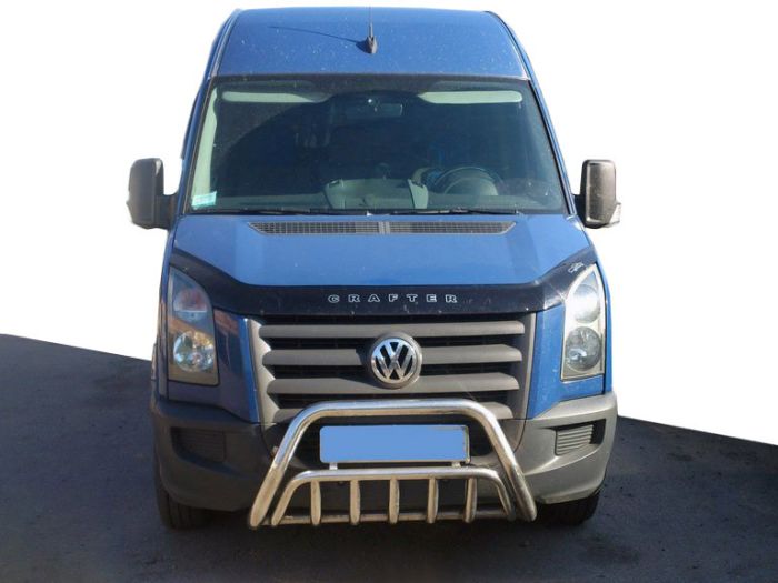 Кенгурятник WT002 (нерж) для Volkswagen Crafter 2006-2017 гг