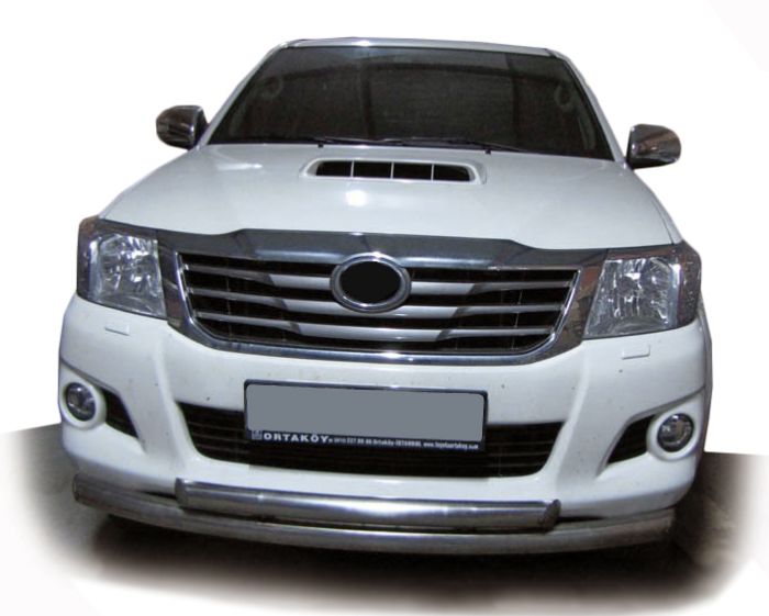 Передняя защита ST014-1 (нерж.) для Toyota Hilux 2006-2015 гг