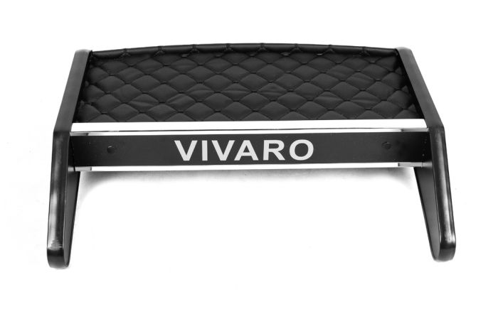Полка на панель (2010-2014, ECO-BLACK) для Opel Vivaro