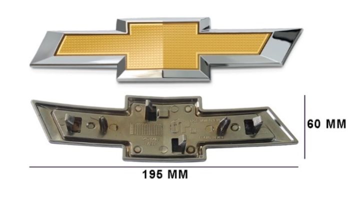 Эмблема Chevrolet (195 мм на 60мм) для Тюнинг Chevrolet
