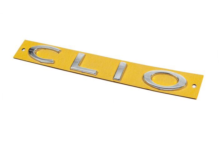 Надпись Clio 7701208978 (190мм на 25мм) для Renault Clio III