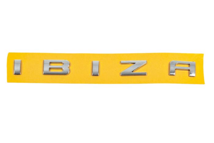 Надпись Ibiza 6L6853687A (275мм на 25мм) для Seat Ibiza 2017-2024 гг