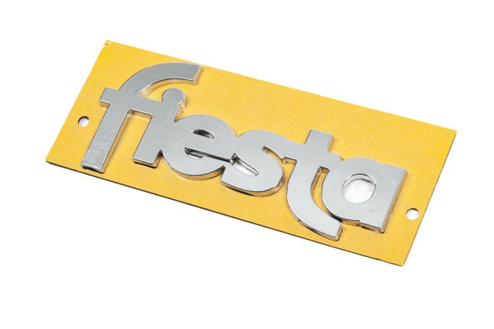 Надпись Fiesta YS61B42528AA (117мм на 52мм) для Ford Fiesta 1995-2001 гг