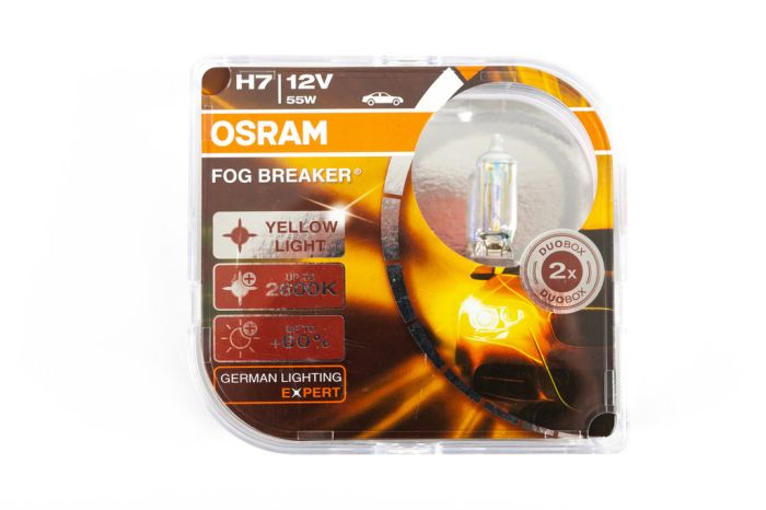Лампа головного света Osram H7 55W Fog Breaker 62210FBR