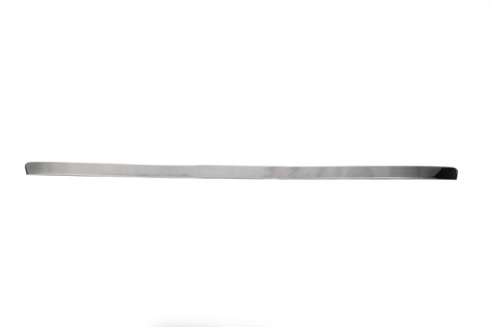 Планка над номером широкая (нерж) Carmos - Турецкая сталь для Mercedes Vito / V W447 2014-2024 гг