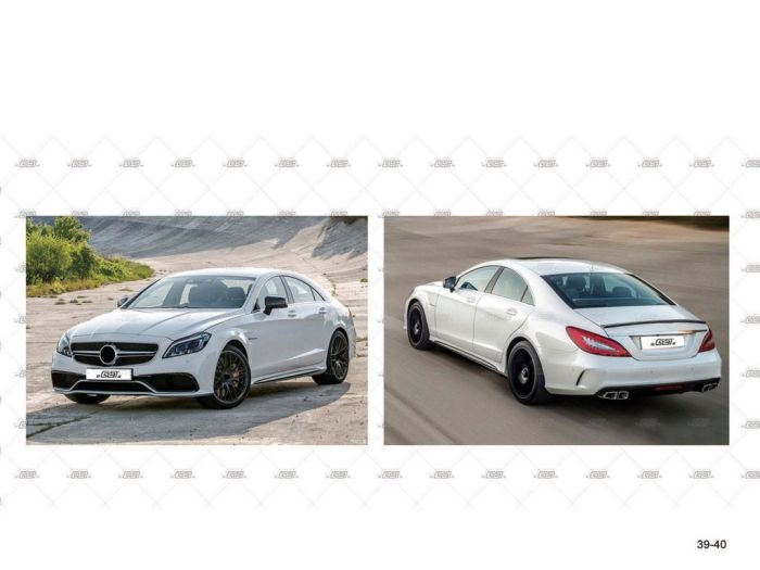 Тюнинг комплект обвеса AMG для Mercedes CLS C218 2011-2018 гг