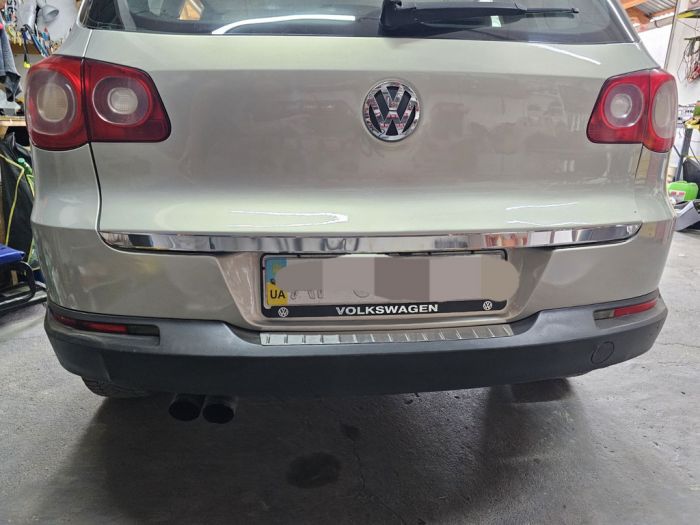Кромка багажника (нерж.) для Volkswagen Tiguan 2007-2016 гг