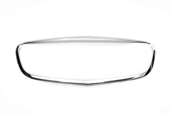 Обводка решетки (2 шт, нерж) для Mercedes Vito / V W447 2014-2024 гг