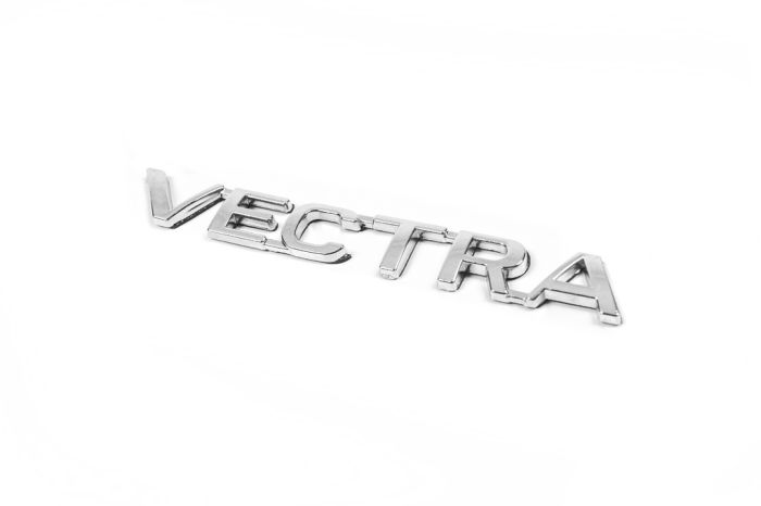 Надпись Vectra (Турция) 135мм на 18мм для Opel Vectra A 1987-1995 гг