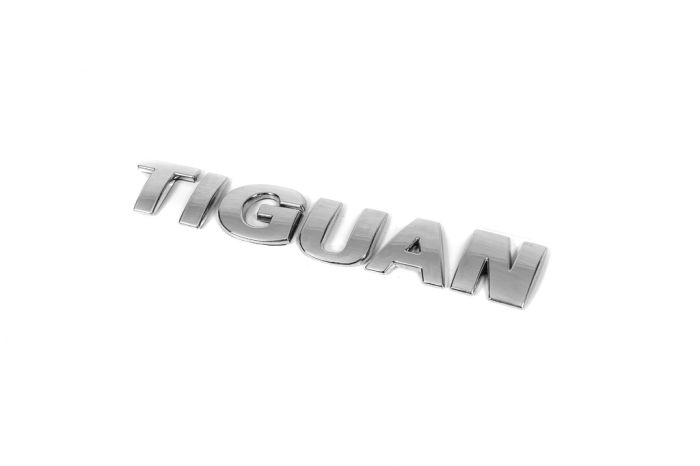 Надпись прямой шрифт (под оригинал) для Volkswagen Tiguan 2007-2016 гг