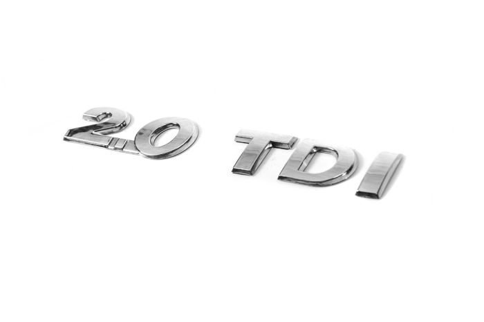 Надпись 2.0 Tdi для Volkswagen Tiguan 2007-2016 гг