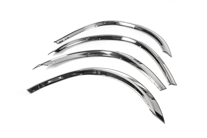 Накладки на арки (4 шт, нерж) для Mercedes ML W163