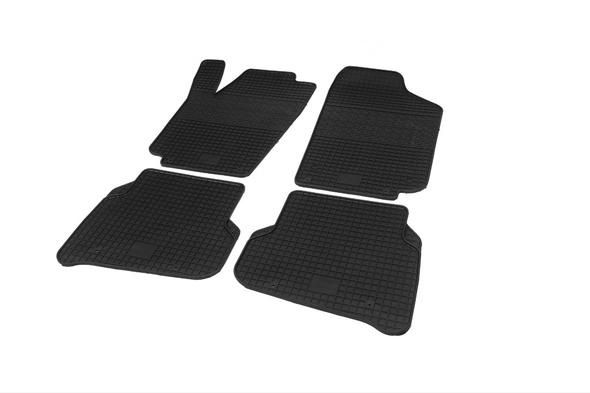 Резиновые коврики (4 шт, Polytep) для Seat Ibiza 2010-2017 гг