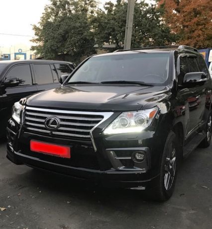 Комплект рестайлинга авто 2008-2012 на F-Sport для Lexus LX570 / 450d