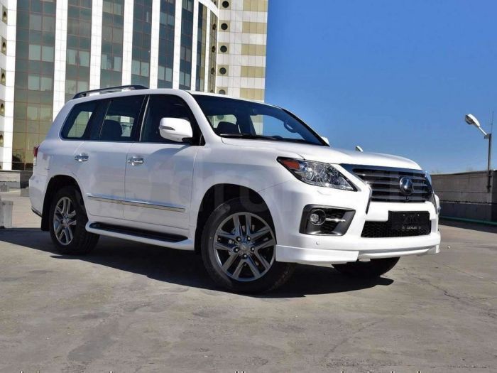 Комплект обвесов 2012-2016 (F-Sport, под покраску) для Lexus LX570 / 450d