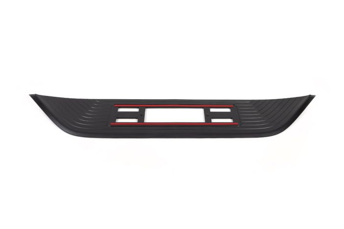 Пластиковая накладка на крышку багажника Красная для Volkswagen T6 2015-2024,