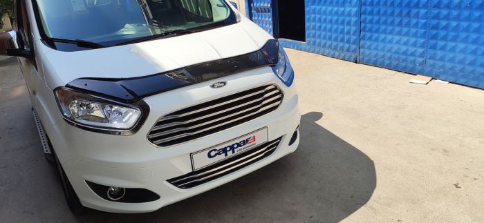 Дефлектор капота EuroCap для Ford Courier 2014-2024 гг