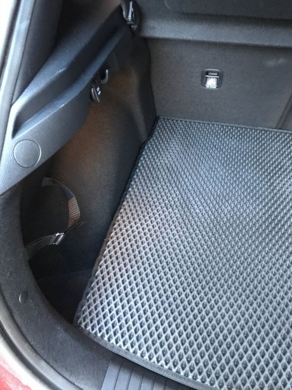 Коврик багажника (EVA, черный) для Kia Ceed 2018-2024 гг