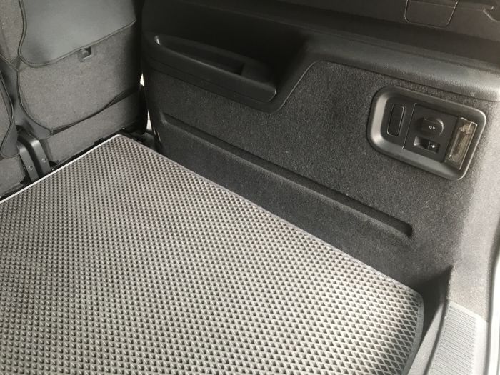 Коврик багажника верхний (EVA, черный) для Volkswagen Sharan 2010-2024 гг