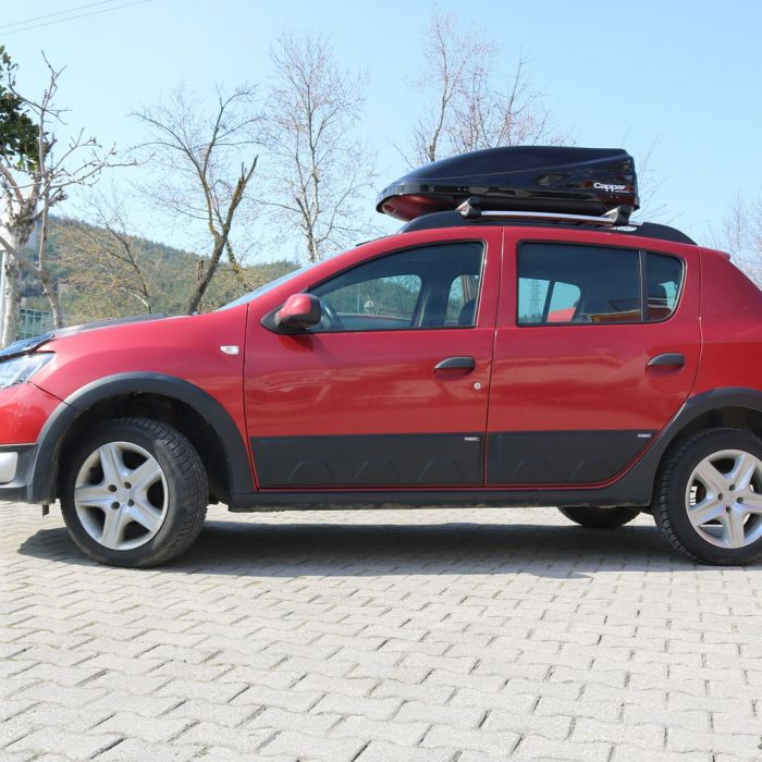 Молдинги (4 шт, ABS) для Dacia Sandero 2013-2020 гг
