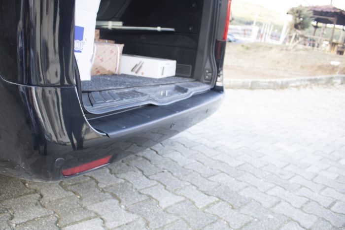 Накладка на задний бампер EuroCap (ABS) для Mercedes Vito / V W447 2014-2024 гг