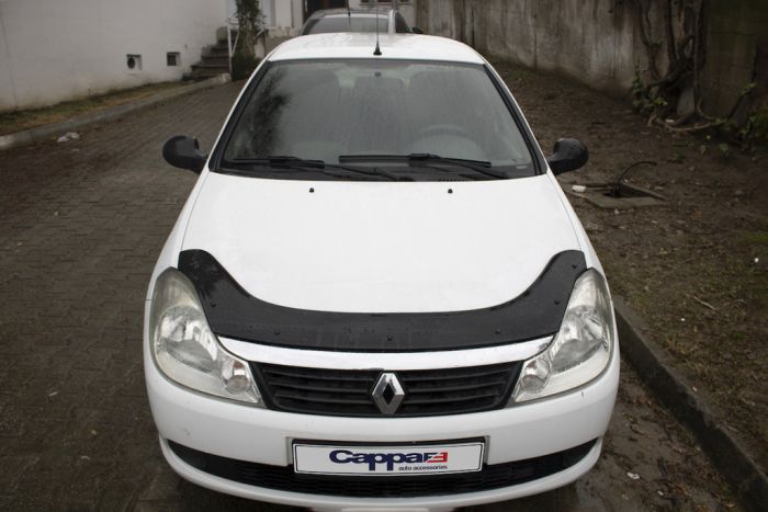 Дефлектор капота (EuroCap) для Renault Symbol 2008-2013 гг